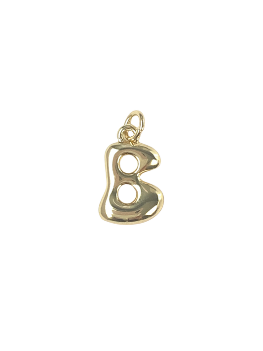 Gold Bubble Letters