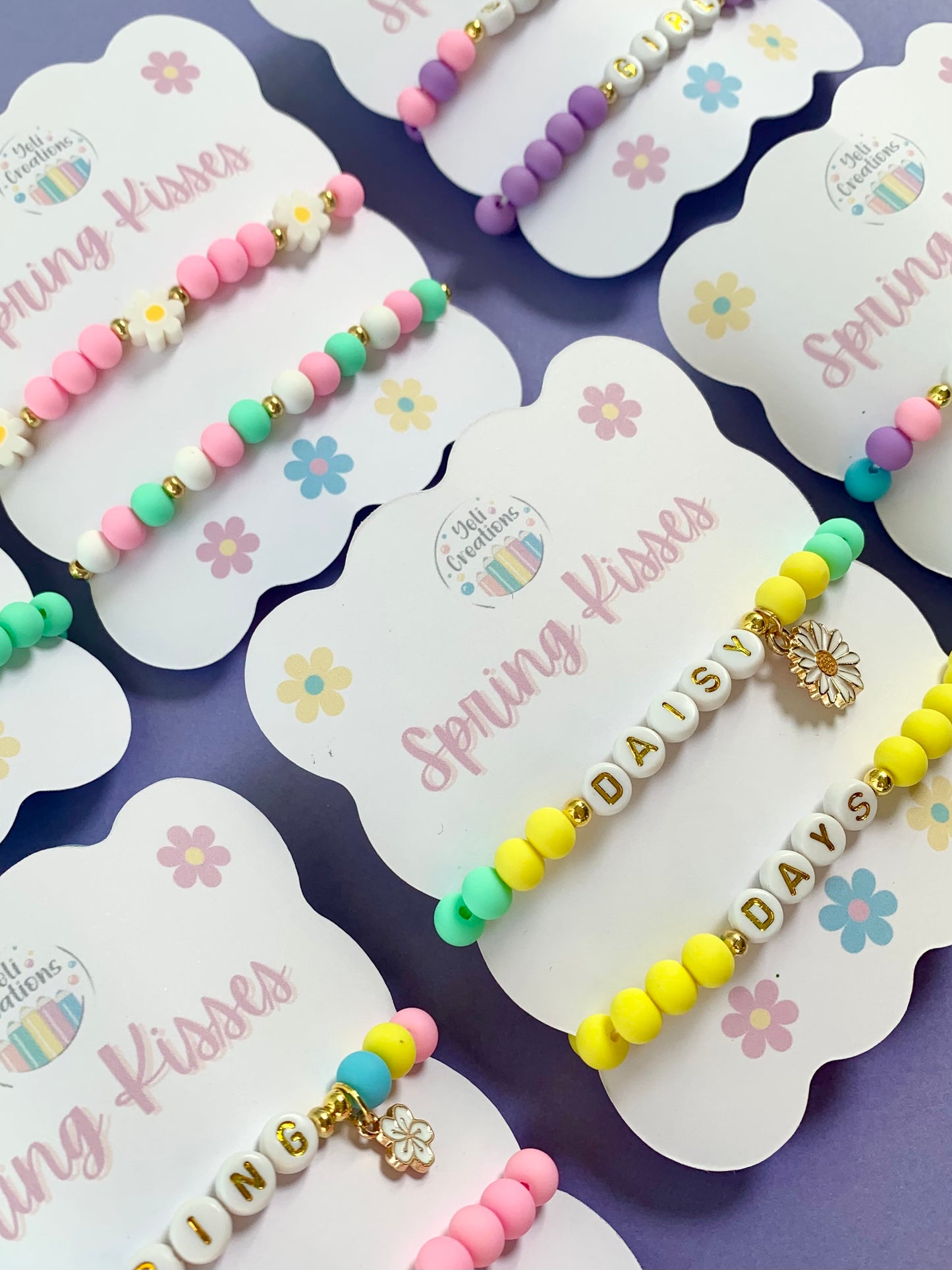 Spring Kisses🌻Bracelet Duo