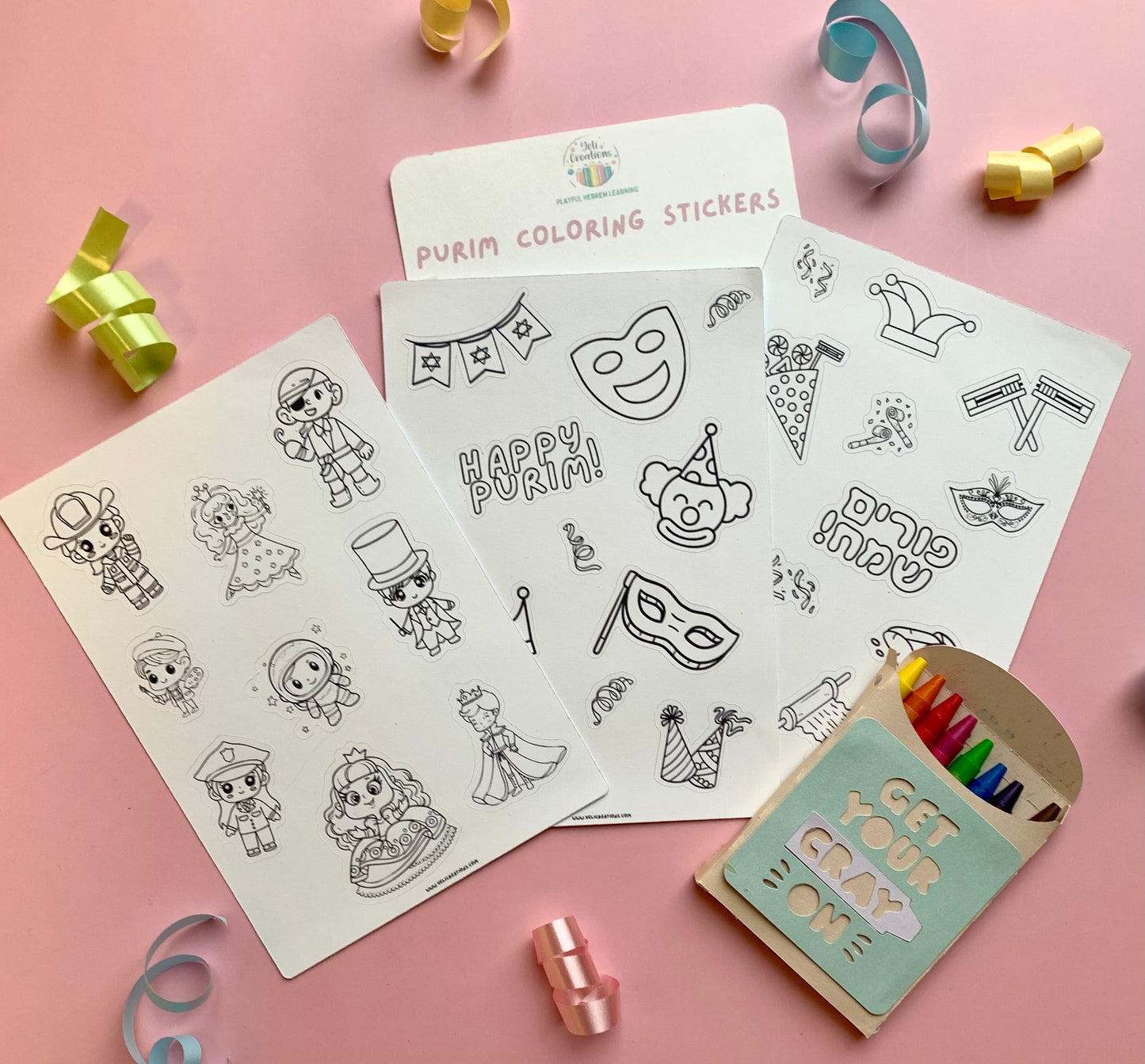 Purim Playtime & Learning Bundle