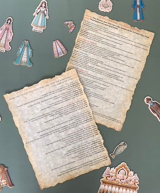 Purim In The Royal Palace - Magnet Game