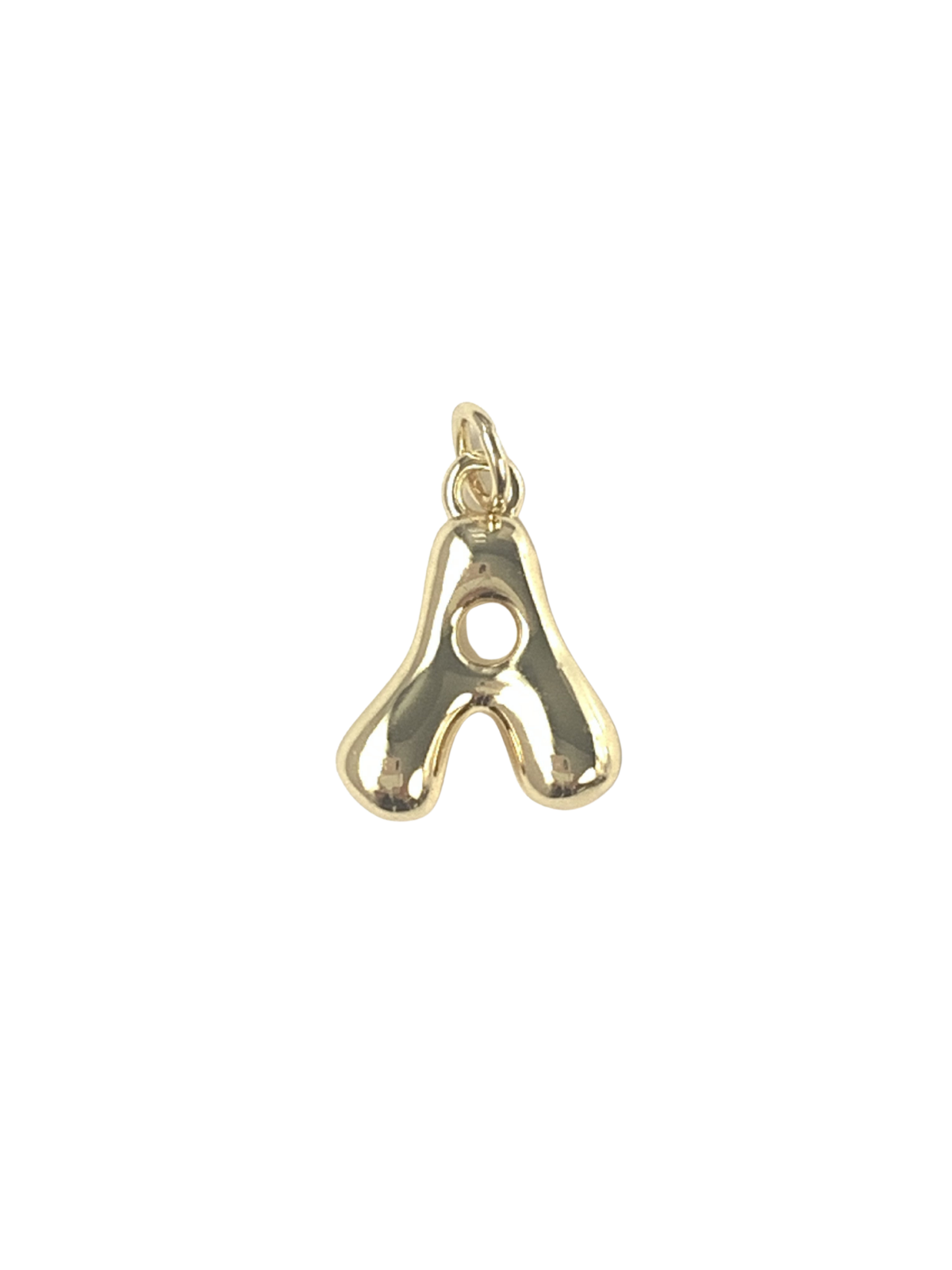 Gold Bubble Letters