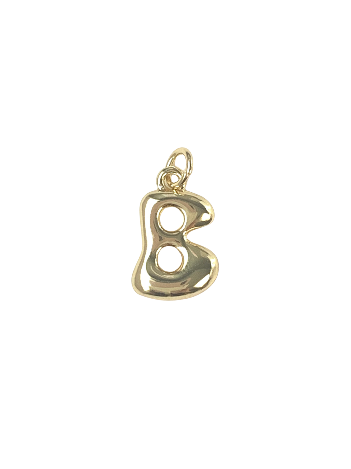 Gold Bubble Letters