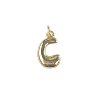 Gold Bubble Letters - C