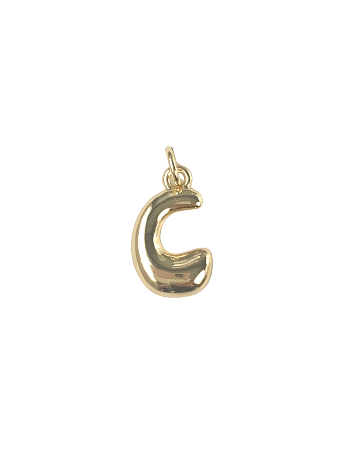 Gold Bubble Letters