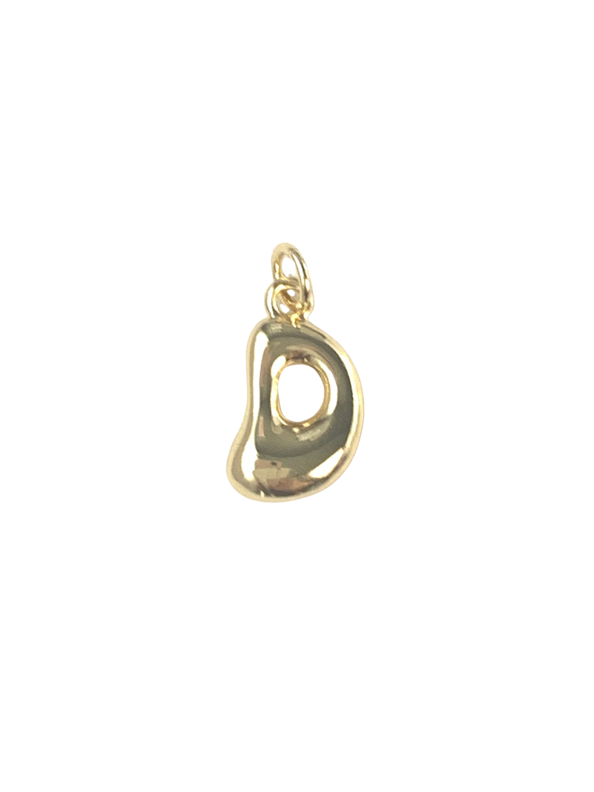 Gold Bubble Letters