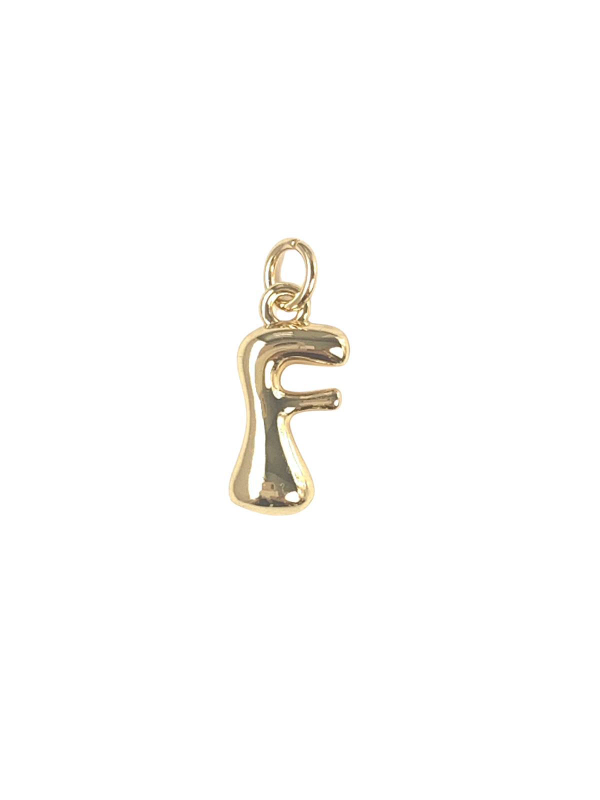 Gold Bubble Letters