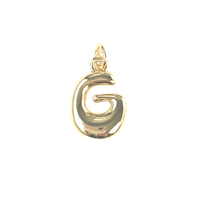 Gold Bubble Letters - G
