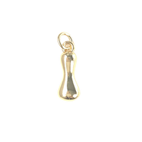 Gold Bubble Letters - I