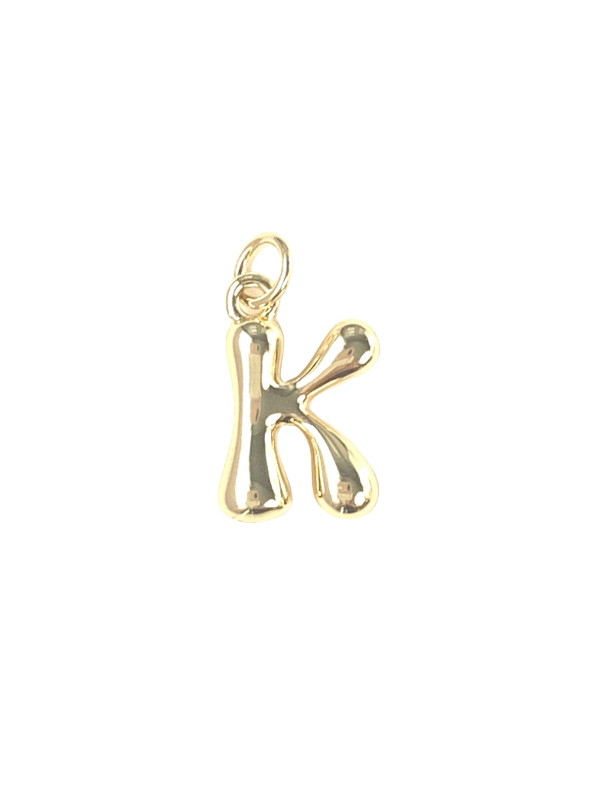 Gold Bubble Letters