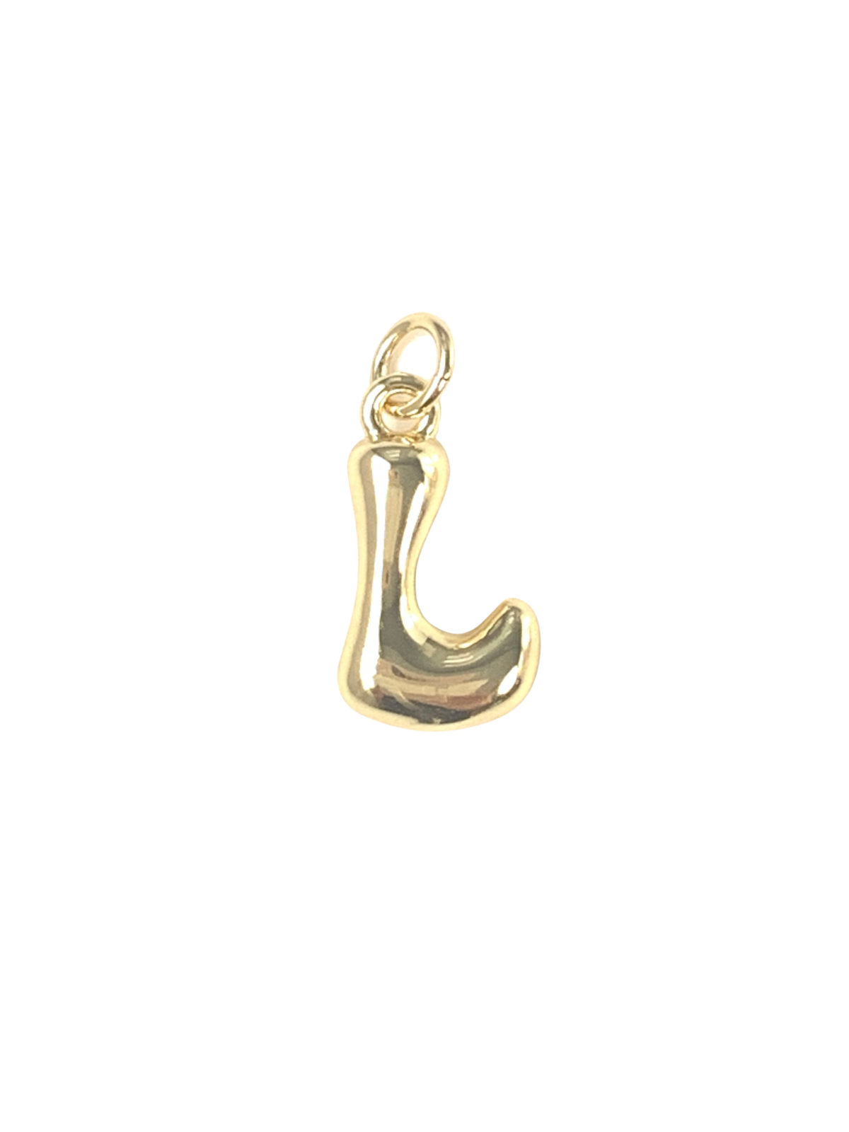 Gold Bubble Letters