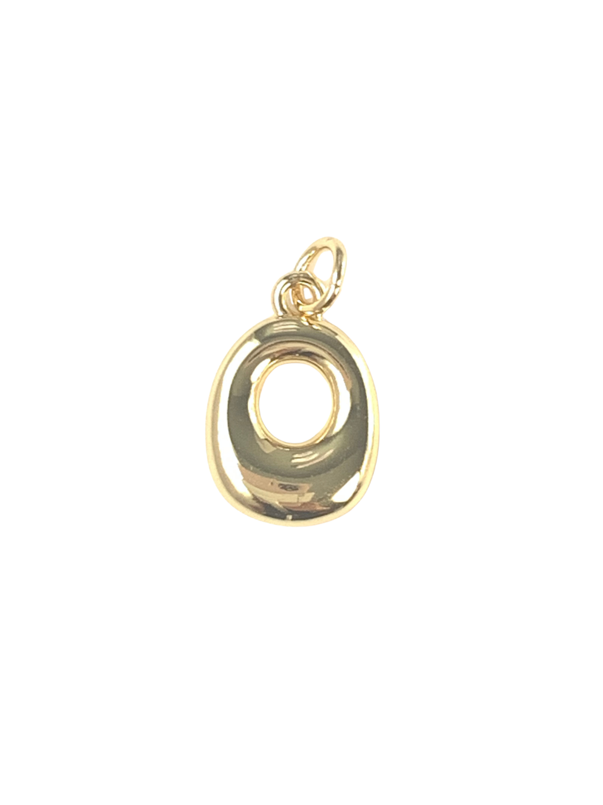Gold Bubble Letters