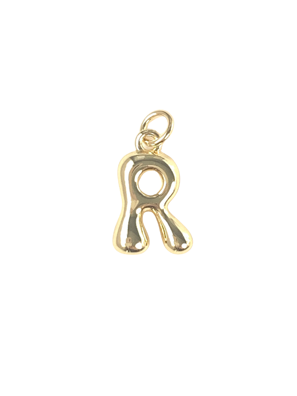 Gold Bubble Letters