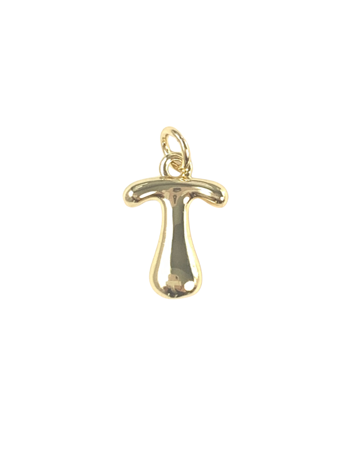 Gold Bubble Letters