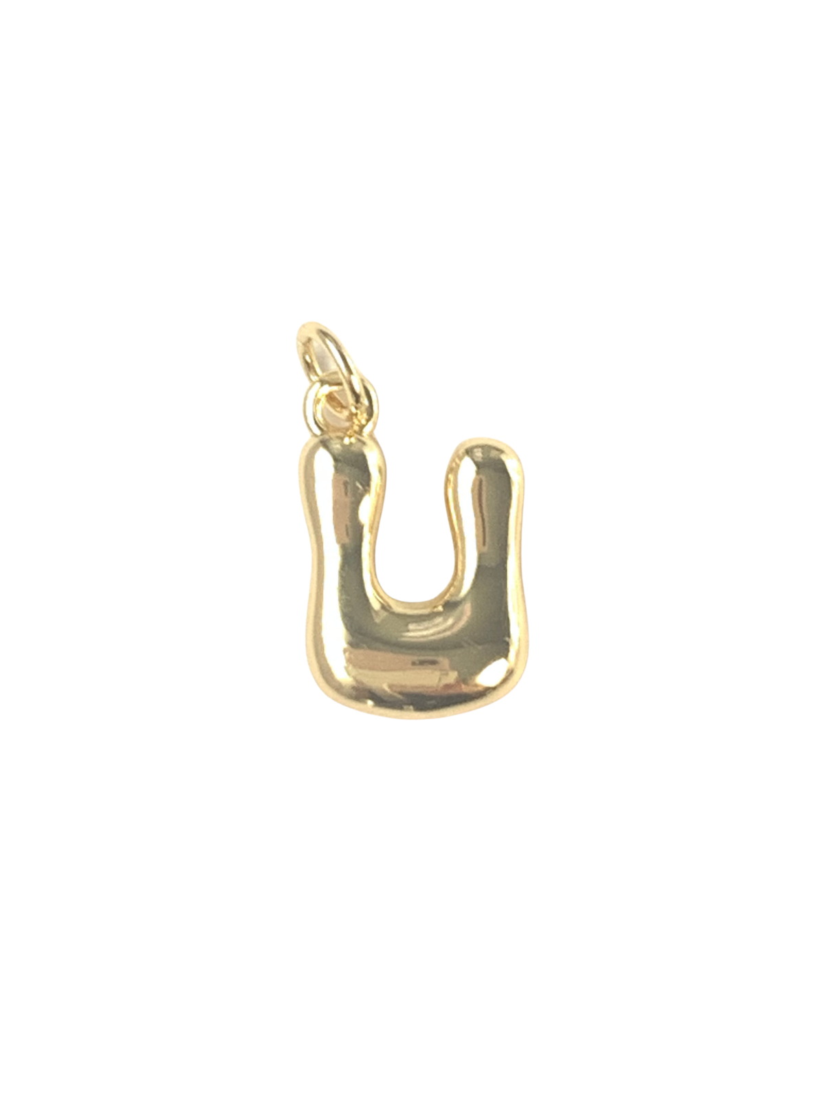 Gold Bubble Letters