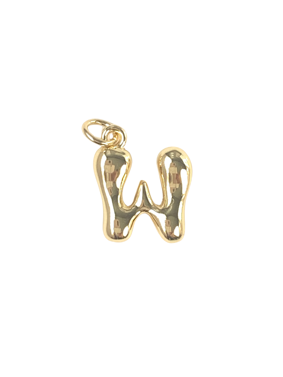 Gold Bubble Letters