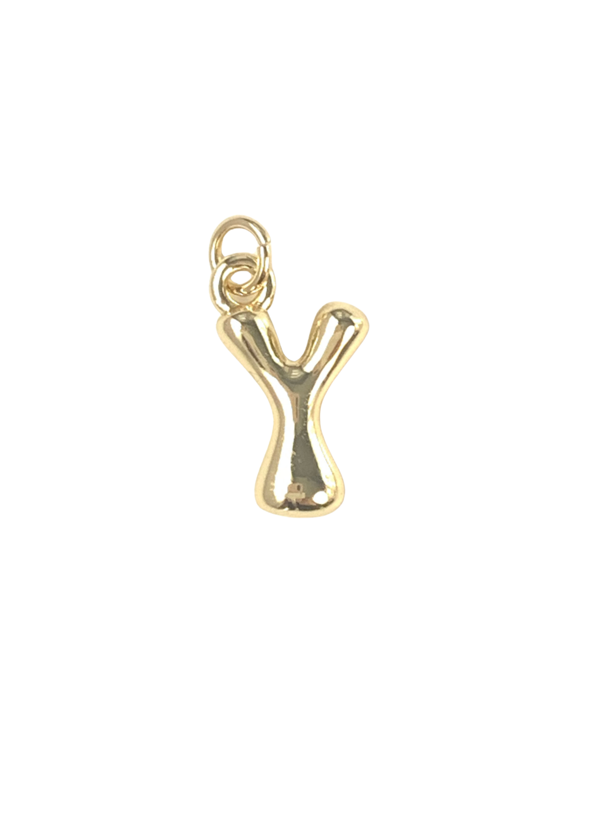 Gold Bubble Letters