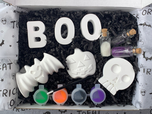 Spooky Sparkle BOO Craft Box