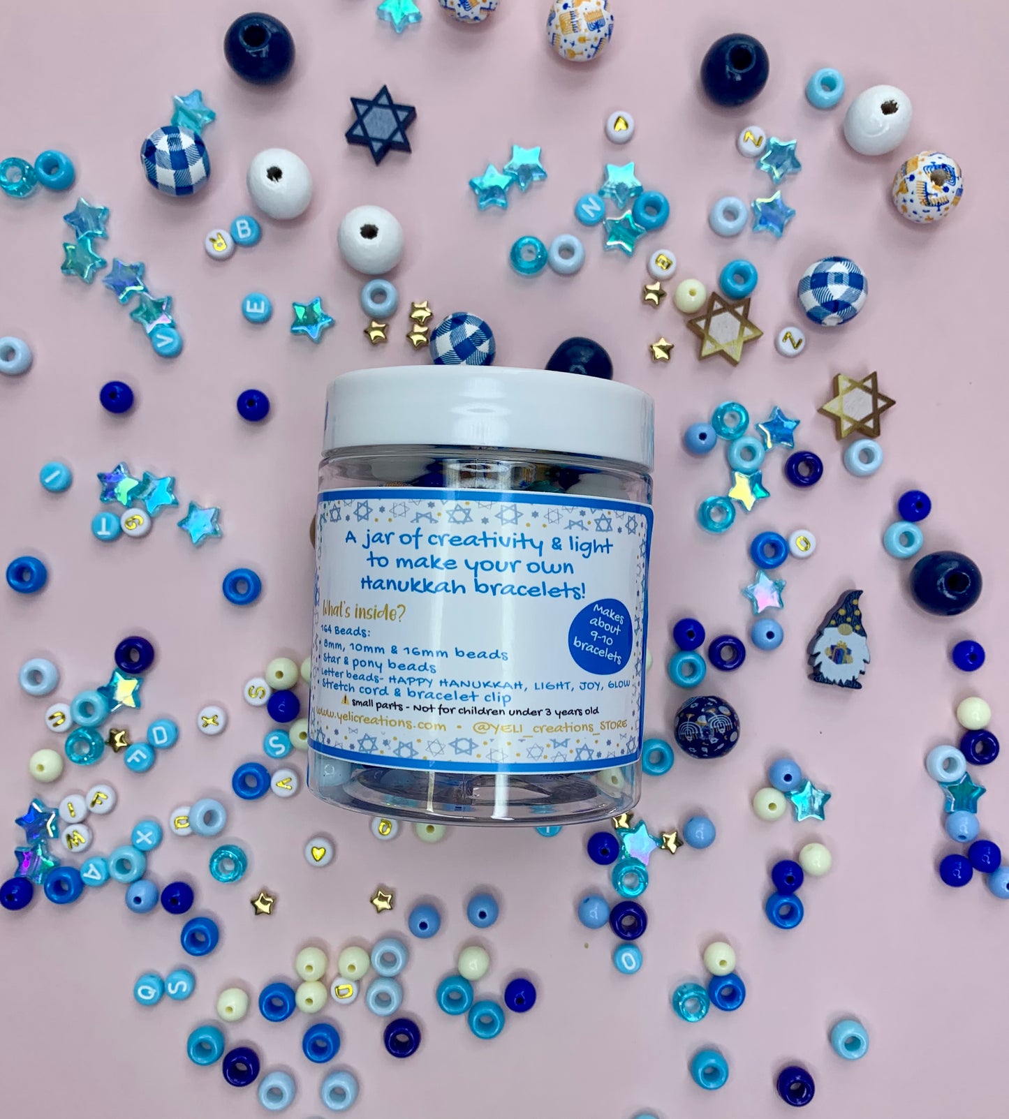 Create Your Own Hanukkah Bracelet kit