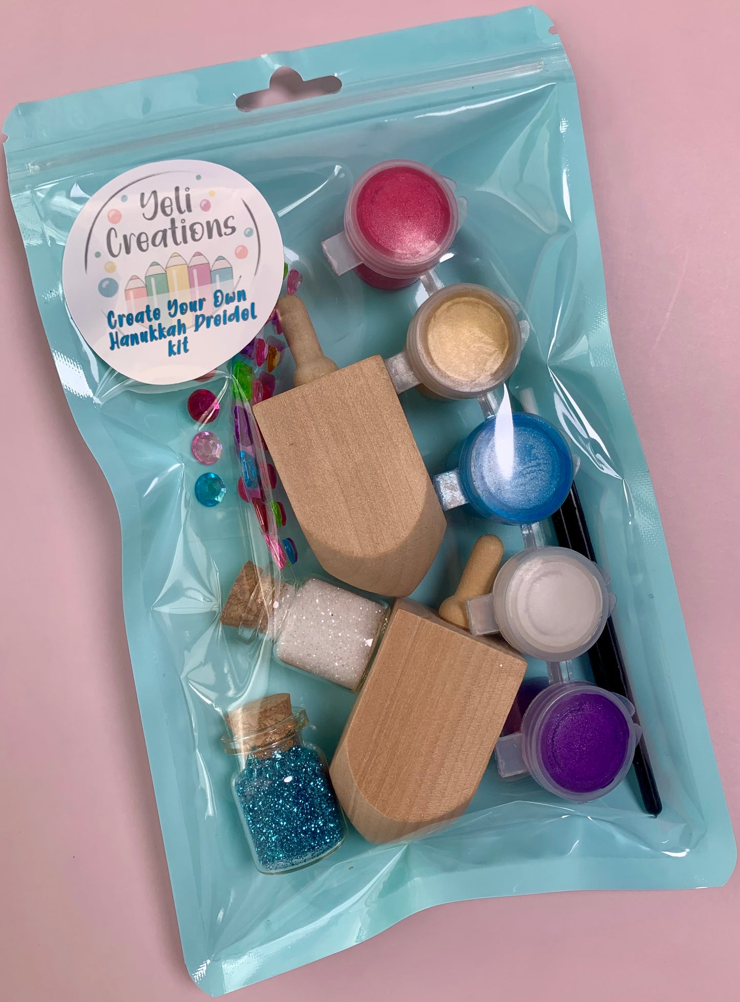 Color, Spin & Shine Dreidel Kit