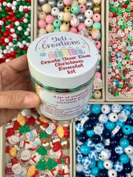 DIY Christmas Bracelet – Make the Season Sparkle ✨