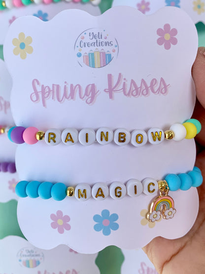 Spring Kisses🌻Bracelet Duo