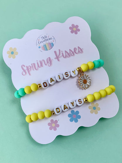Spring Kisses🌻Bracelet Duo