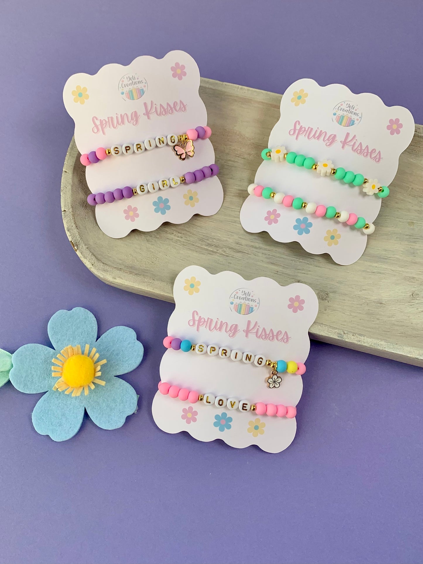 Spring Kisses🌻Bracelet Duo