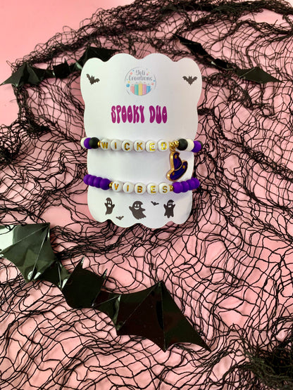 Spooky Duo -  Halloween Bracelet Kit