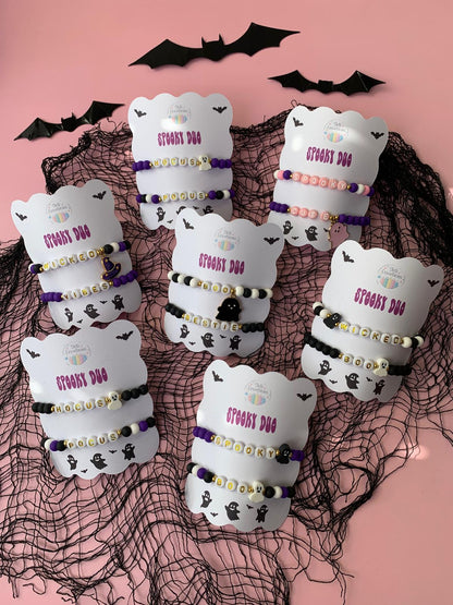 Spooky Duo -  Halloween Bracelet Kit