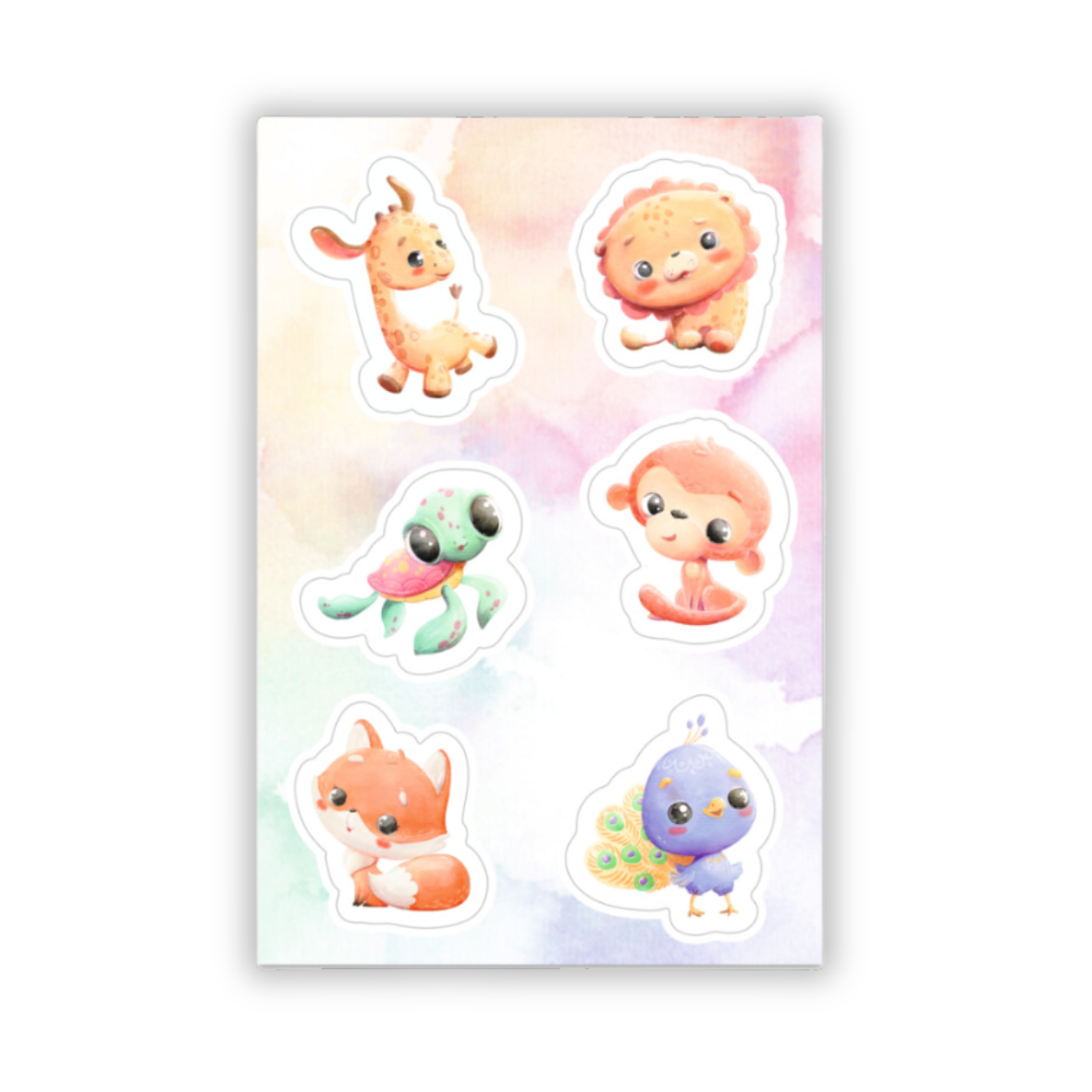 Animals Sticker Sheet