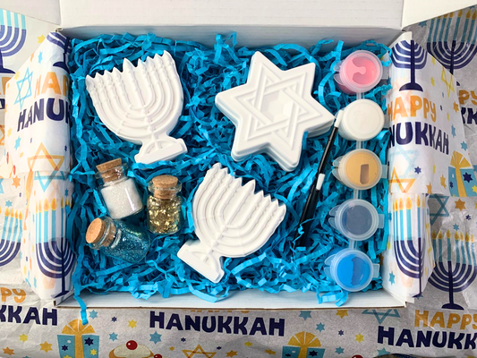 Create & Glow 💫  Hanukkah Craft Box