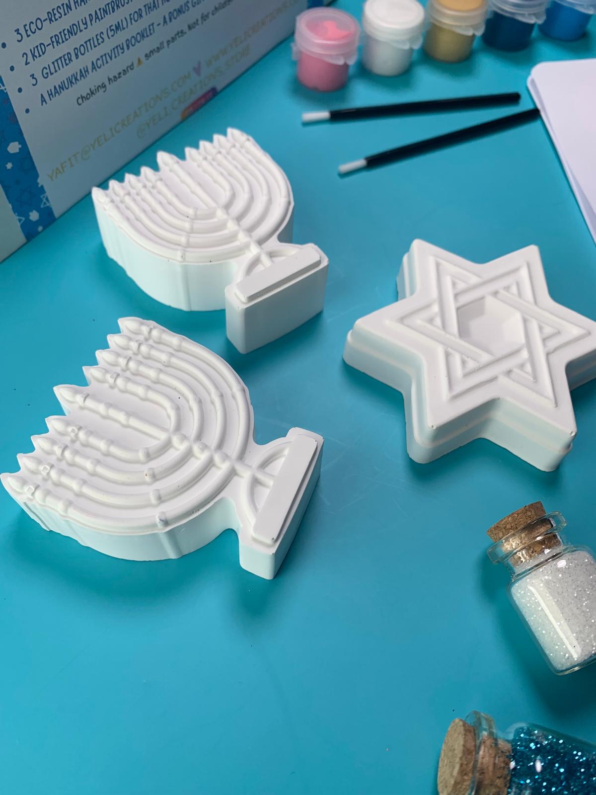 Create & Glow 💫  Hanukkah Craft Box